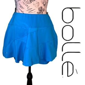 Bollé Blue Tennis Skirt Size Small